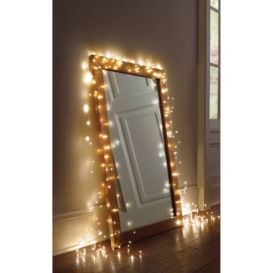 Silver Decorative Micro Led String, Lights To Go Around Mirror